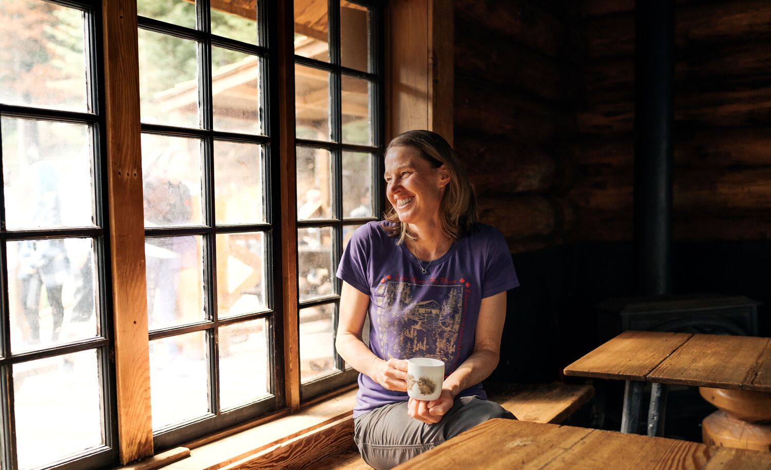 Lake Agnes Tea House scenery