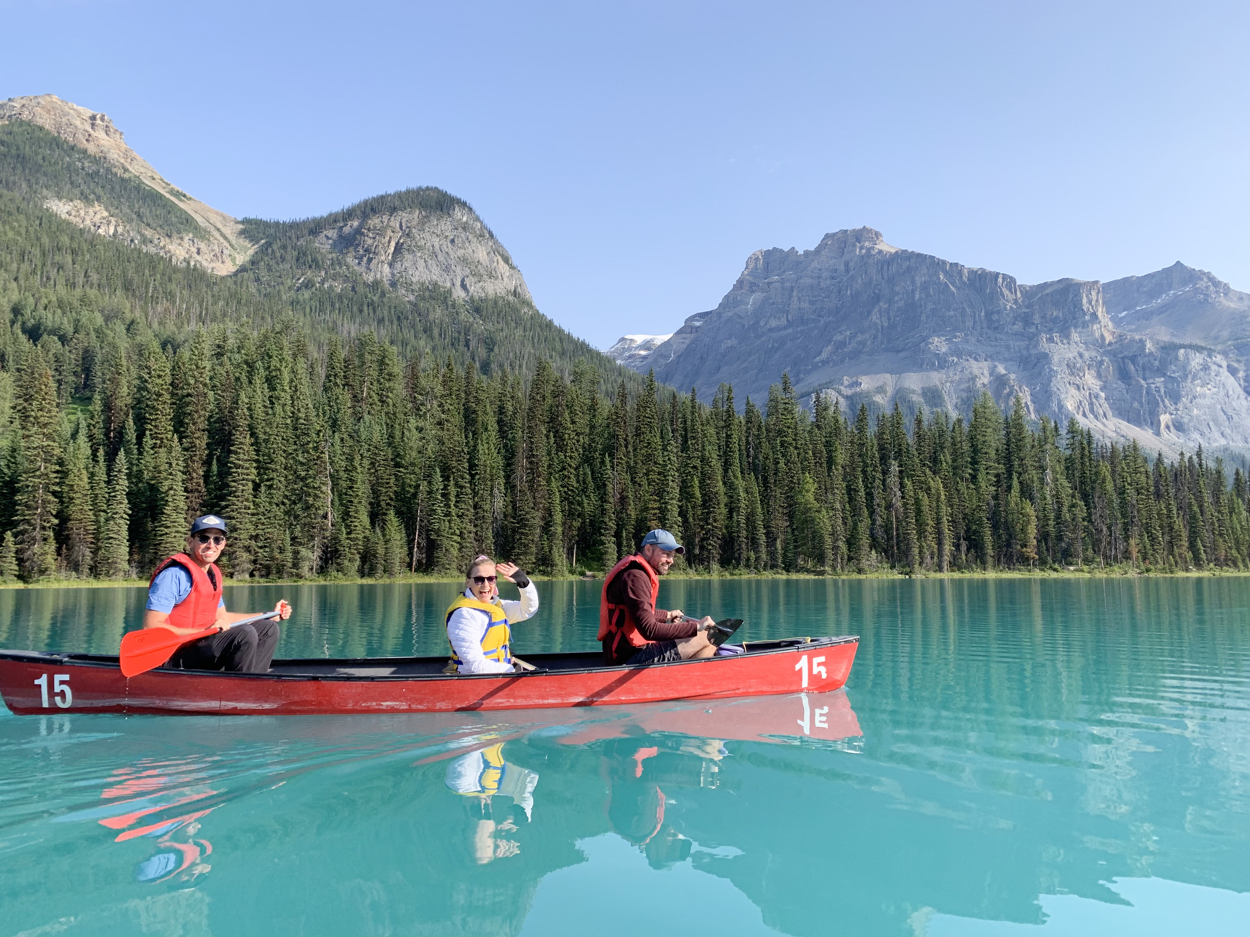 Banff hidden gem canoe tour